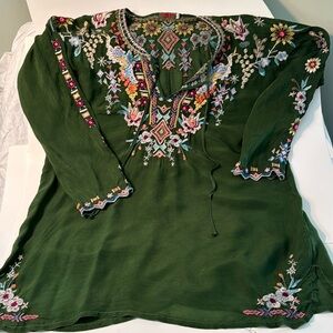 Johnny Was Tunic Large
